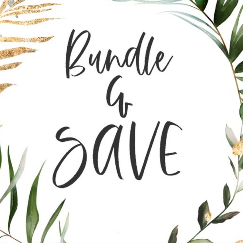 Bundle 3 items and save 10%!
